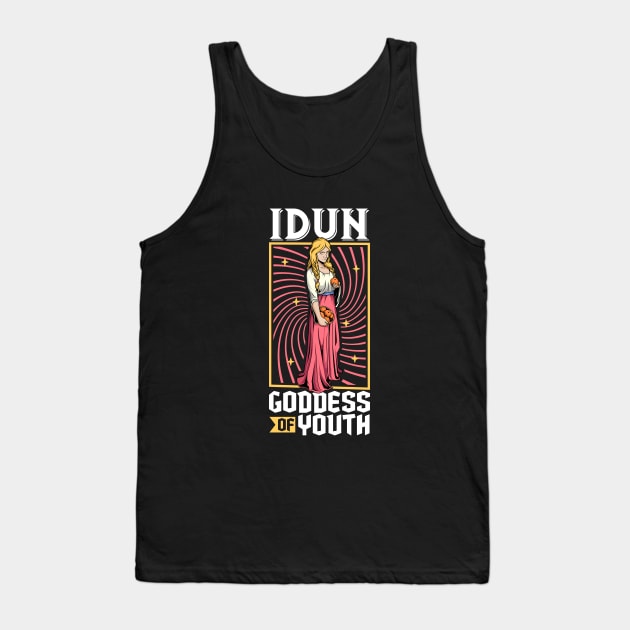 Viking goddess Idun Tank Top by Modern Medieval Design